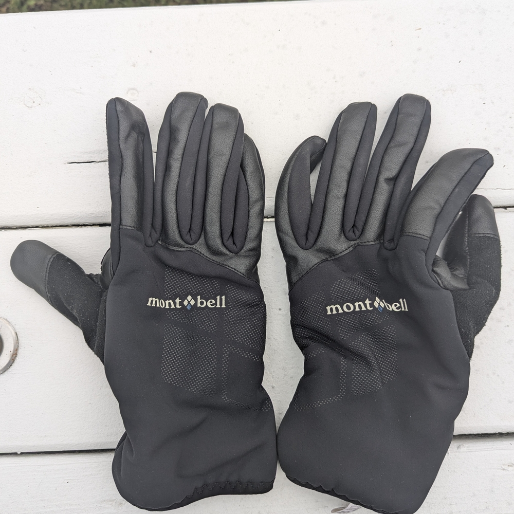 Montbell Windstopper Padded Cycling Gloves | Men's Medium